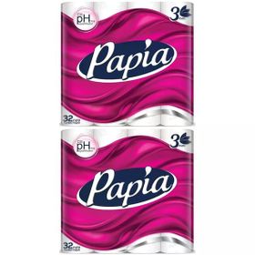 Papia 3 Katlı 2x32'li Tuvalet Kağıdı