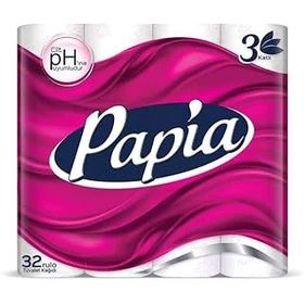 Papia 3 Katlı 32'li Tuvalet Kağıdı