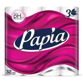 Papia 3 Katlı 32'li Tuvalet Kağıdı