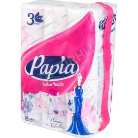 Papia Dekor 12'li Kağıt Havlu