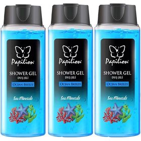 Papilion Okyanus Ferahlığı 3x400 ml Duş Jeli
