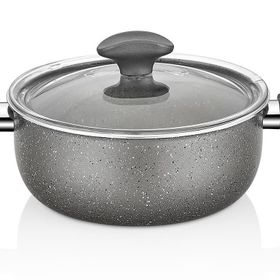 Papilla Fred Gri 25 cm Granit Krep Tavası