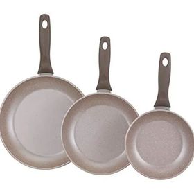 Papilla Krem Renk Vilma Ezme 18 22 26 cm Tava Seti