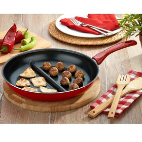 Papilla Redio 30 cm Çift Bölmeli Tava