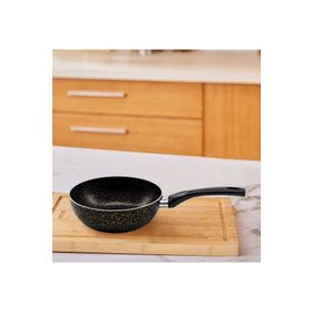 Papilla Siyah 18 cm Granit Mini Wok Tava