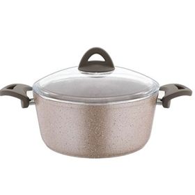 Papilla Vilma Krem Kırçıllı 24 cm Dövme Tencere