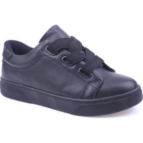 Papuç Sepeti 2597 Kadın Siyah Günlük Sneaker Ayakkabı