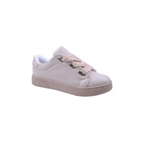 Papuç Sepeti 2597 Krem Kadın Günlük Sneaker Ayakkabı