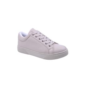 Papuç Sepeti 2598 Krem Kadın Günlük Sneaker Ayakkabı