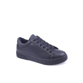 Papuç Sepeti 2598 Siyah Kadın Günlük Sneaker Ayakkabı