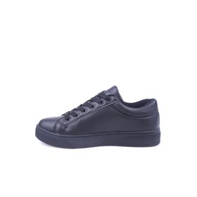 Papuç Sepeti 2599 Siyah Kadın Günlük Sneaker Ayakkabı