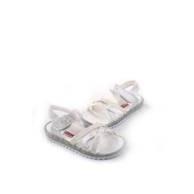 Papuç Sepeti ARZEN-2880 Beyaz Kız Çocuk Ortopedik Sandalet