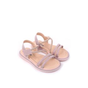 Papuç Sepeti ARZN-4832 Altın Kız Çocuk Ortopedik Sandalet