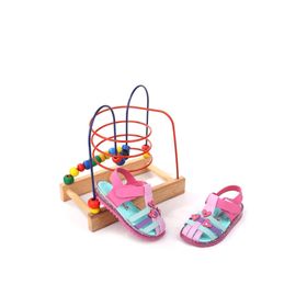 Papuç Sepeti ARZN-4833 Çok Renkli Kız Çocuk Ortopedik Sandalet