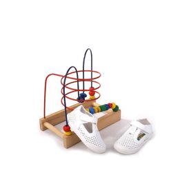 Papuç Sepeti ŞRBB 4789 Beyaz Kız Çocuk Ortopedik Sandalet