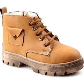 Papuçcity Arz 02341 Siyah Kürklü Termal Unisex Çocuk Bot