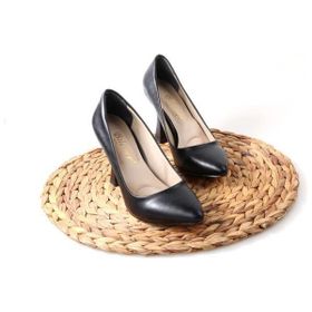 Papuçcity Blnr 02885 Siyah 8.5 cm Topuklu Kadın Stiletto Ayakkabı