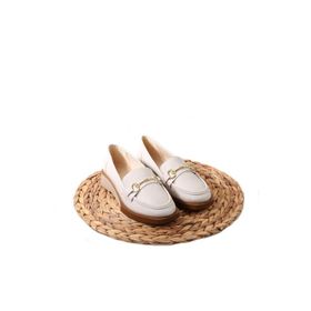 Papuçcity Lgzz 02704 Bej Ortopedik Günlük Kadın Loafer Ayakkabı