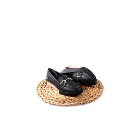 Papuçcity Lgzz 02704 Siyah Ortopedik Günlük Kadın Loafer Ayakkabı