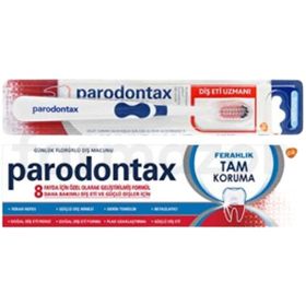 Paradontax Ferahlık Tam Koruma Diş Eti Uzmanı Fırça + 50 ml Diş Macunu