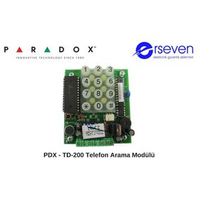 Paradox TD-200 Telefon Arama Modül