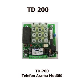 Paradox TD-200 Telefon Arama Modül