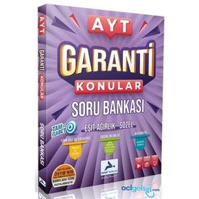 Paraf Ayt Eşit Ağırlık Sözel Garanti Konular Soru Bankası