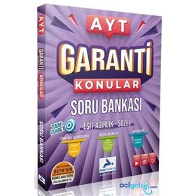 Paraf Ayt Eşit Ağırlık Sözel Garanti Konular Soru Bankası