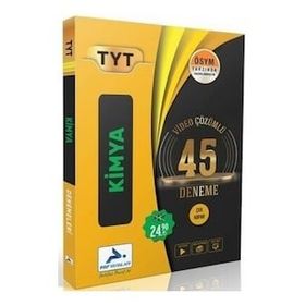 Paraf Hazırlık Yayınları TYT Kimya Video Çözümlü 45 Deneme