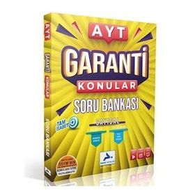 Paraf Yayınları 2022 Ayt Garanti Konular Soru Bankası Sayısal