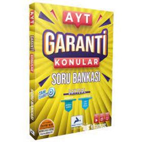 Paraf Yayınları 2022 Ayt Garanti Konular Soru Bankası Sayısal