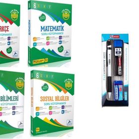 Paraf Yayınları 6. Sınıf Türkçe Matematik Fen Bilimleri Sosyal Bilgiler Soru Kütüphanesi Fırsat Seti