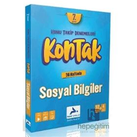 Paraf Yayınları 7. Sınıf Kontak Sosyal Bilgiler Denemeleri