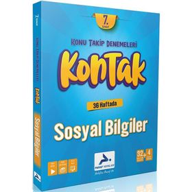 Paraf Yayınları 7. Sınıf Kontak Sosyal Bilgiler Denemeleri