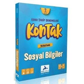 Paraf Yayınları 7. Sınıf Kontak Sosyal Bilgiler Denemeleri