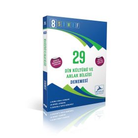 Paraf Yayınları 8. Sınıf Din Kültürü Ve Ahlak Bilgisi 29 Deneme