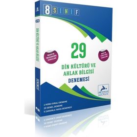Paraf Yayınları 8. Sınıf Din Kültürü Ve Ahlak Bilgisi 29 Deneme