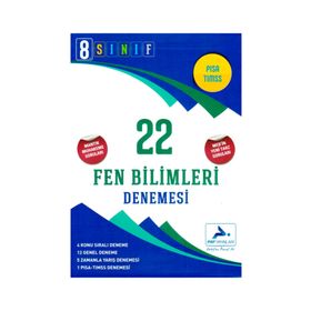Paraf Yayınları 8. Sınıf Fen Bilimleri 22'li Branş Deneme
