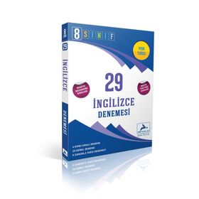 Paraf Yayınları 8. Sınıf İngilizce 29 Deneme