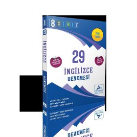 Paraf Yayınları 8. Sınıf İngilizce 29 Deneme