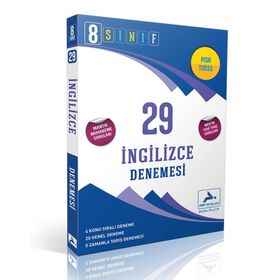 Paraf Yayınları 8. Sınıf İngilizce 29 Deneme