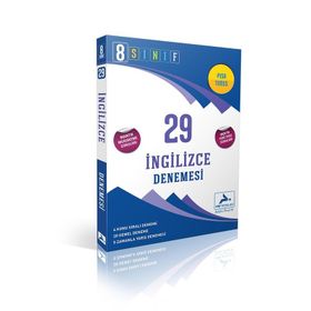 Paraf Yayınları 8. Sınıf İngilizce 29 Deneme