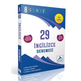 Paraf Yayınları 8. Sınıf İngilizce 29 Deneme