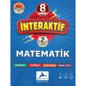 Paraf Yayınları 8. Sınıf İnteraktif Matematik Soru Bankası