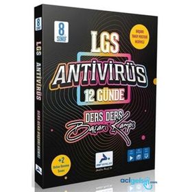 Paraf Yayınları 8. Sınıf LGS Antivirüs 12 Günde Ders Ders Başarı Kampı