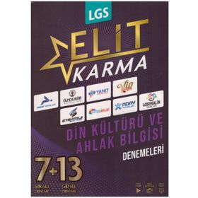 Paraf Yayınları - 8. Sınıf LGS Din Kültürü ve Ahlak Bilgisi Elit Karma 20 Deneme