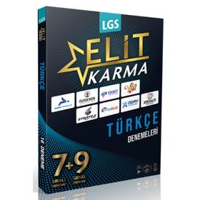 Paraf Yayınları - 8. Sınıf LGS Türkçe Elit Karma 16 Deneme