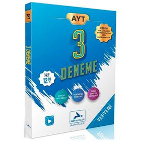 Paraf Yayınları AYT 3 Deneme