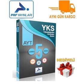 Paraf Yayınları AYT 5 Çözümlü Deneme