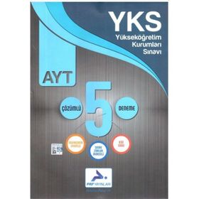 Paraf Yayınları AYT 5 Çözümlü Deneme